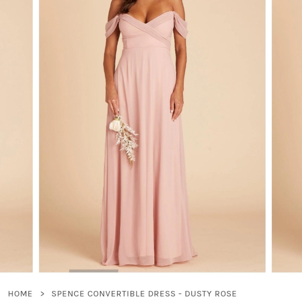 Spence Dusty Rose Chiffon